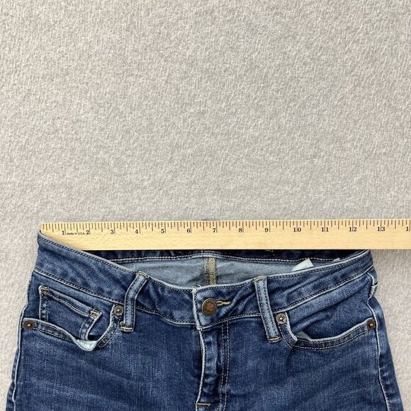 Lucky Brand Jeans Size 0/25 Ankle Lolita Skinny Stretch Denim Distressed - Picture 7 of 15